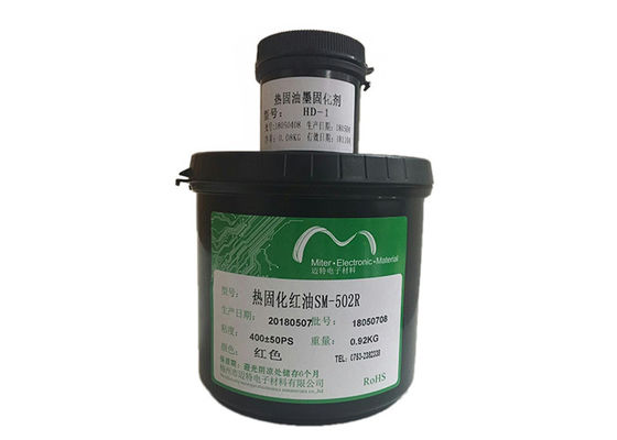 China Van de LEIDENE/van PCB Thermische Geneesbare Soldeersel Drukinkt verzet het Groene Kleur zich tegen de Inkt van Maskerpcb leverancier